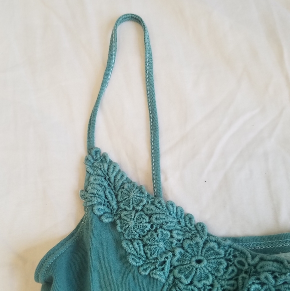 90s Floral Embroidered Camisole - Picture 2 of 5